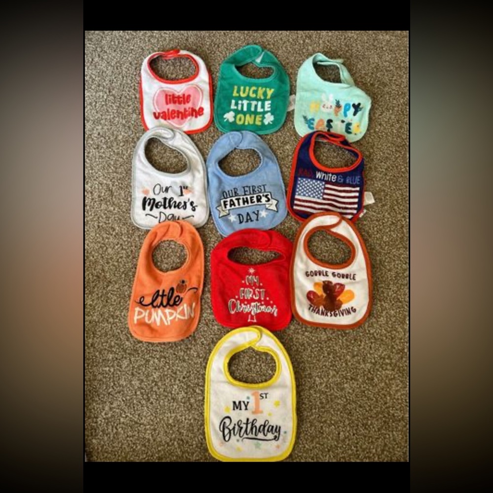 *SOLD* My 1st Bibs